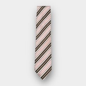 Serica Italy Striped 100% Silk Tie Handmade Classic 3.5 x 60 - Elegant Necktie